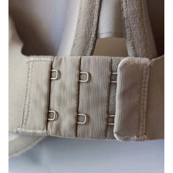 Warners No Side Effects  Bra Size 40D Mocha Brown Underwire Wide Band 01356 - Picture 6 of 6